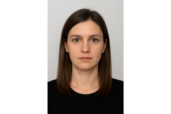 Ai- generated synthetic passport photo using ChatGPT
